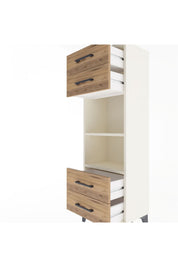 Arges Dolap 2 Raflı 4 Çekmeceli 44x30x134 - S16M063V3A