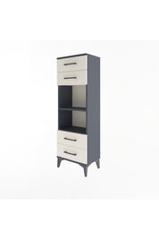 Arges Dolap 2 Raflı 4 Çekmeceli 44x30x134 - S16M063V4A