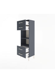 Arges Dolap 2 Raflı 4 Çekmeceli 44x30x134 - S16M063V5A