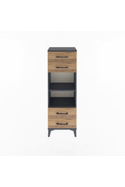 Arges Dolap 2 Raflı 4 Çekmeceli 44x30x134 - S16M063V6A