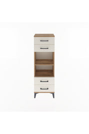 Arges Dolap 2 Raflı 4 Çekmeceli 44x30x134 - S16M063V7A