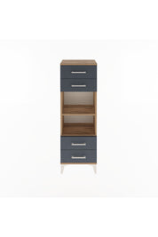 Arges Dolap 2 Raflı 4 Çekmeceli 44x30x134 - S16M063V8A