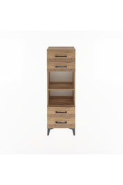 Arges Dolap 2 Raflı 4 Çekmeceli 44x30x134 - S16M063V9A