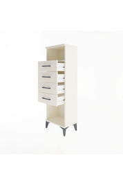 Arges Dolap Tek Raflı 4 Çekmeceli 44x30x134 - S16M065V1A