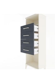 Arges Dolap Tek Raflı 4 Çekmeceli 44x30x134 - S16M065V2A