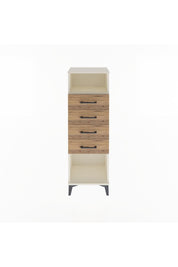 Arges Dolap Tek Raflı 4 Çekmeceli 44x30x134 - S16M065V3A