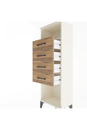 Arges Dolap Tek Raflı 4 Çekmeceli 44x30x134 - S16M065V3A