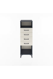 Arges Dolap Tek Raflı 4 Çekmeceli 44x30x134 - S16M065V4A