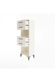 Arges Dolap Tek Raflı 4 Çekmeceli 44x30x134 - S16M067V1A