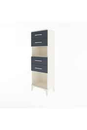 Arges Dolap Tek Raflı 4 Çekmeceli 44x30x134 - S16M067V2A