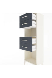 Arges Dolap Tek Raflı 4 Çekmeceli 44x30x134 - S16M067V2A