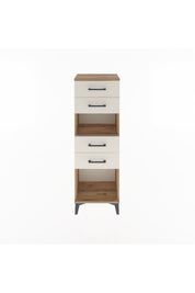 Arges Dolap Tek Raflı 4 Çekmeceli 44x30x134 - S16M067V7A