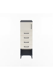 Arges Dolap Tek Raflı 4 Çekmeceli Tek Kapaklı 44x30x134 - S16M068V4A