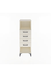 Arges Dolap Tek Raflı 4 Çekmeceli 44x30x134 - S16M069V1A