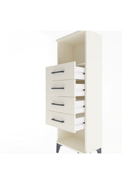 Arges Dolap Tek Raflı 4 Çekmeceli 44x30x134 - S16M069V1A