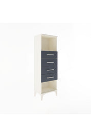 Arges Dolap Tek Raflı 4 Çekmeceli 44x30x134 - S16M069V2A