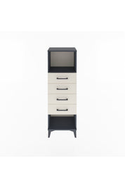 Arges Dolap Tek Raflı 4 Çekmeceli 44x30x134 - S16M069V4A