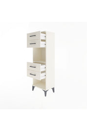 Arges Dolap Tek Raflı 4 Çekmeceli 44x30x134 - S16M071V1A