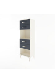 Arges Dolap Tek Raflı 4 Çekmeceli 44x30x134 - S16M071V2A