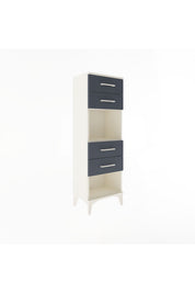 Arges Dolap Tek Raflı 4 Çekmeceli 44x30x134 - S16M071V2A