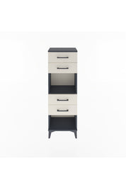 Arges Dolap Tek Raflı 4 Çekmeceli 44x30x134 - S16M071V4A
