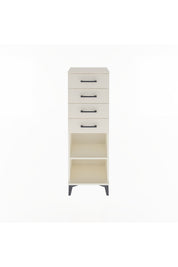 Arges Dolap Tek Raflı 4 Çekmeceli 44x30x134 - S16M073V1A