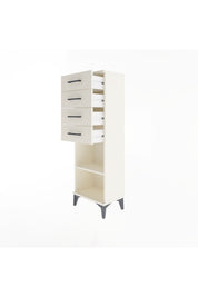 Arges Dolap Tek Raflı 4 Çekmeceli 44x30x134 - S16M073V1A