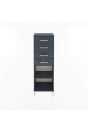 Arges Dolap Tek Raflı 4 Çekmeceli 44x30x134 - S16M073V5A