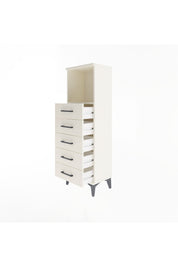 Arges Dolap Tek Raflı 5 Çekmeceli 44x30x134 - S16M075V1A