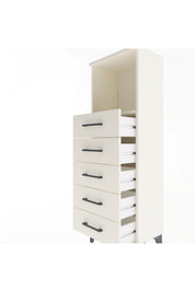 Arges Dolap Tek Raflı 5 Çekmeceli 44x30x134 - S16M075V1A