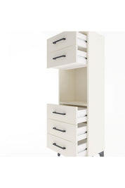 Arges Dolap Tek Raflı 5 Çekmeceli 44x30x134 - S16M077V1A