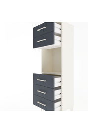 Arges Dolap Tek Raflı 5 Çekmeceli 44x30x134 - S16M077V2A
