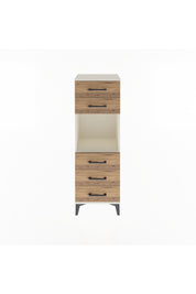 Arges Dolap Tek Raflı 5 Çekmeceli 44x30x134 - S16M077V3A