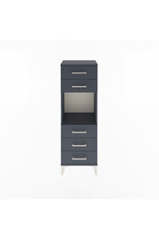 Arges Dolap Tek Raflı 5 Çekmeceli 44x30x134 - S16M077V5A