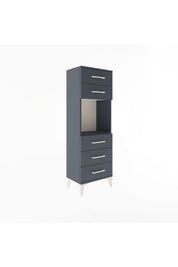 Arges Dolap Tek Raflı 5 Çekmeceli 44x30x134 - S16M077V5A