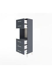 Arges Dolap Tek Raflı 5 Çekmeceli 44x30x134 - S16M077V5A