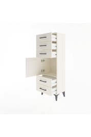 Arges Dolap Tek Raflı 5 Çekmeceli Tek Kapaklı 44x30x134 - S16M078V1A
