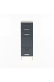 Arges Dolap Tek Raflı 5 Çekmeceli Tek Kapaklı 44x30x134 - S16M078V2A