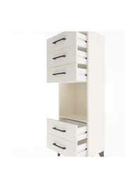 Arges Dolap Tek Raflı 5 Çekmeceli 44x30x134 - S16M079V1A