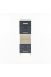 Arges Dolap Tek Raflı 5 Çekmeceli 44x30x134 - S16M079V2A