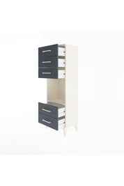 Arges Dolap Tek Raflı 5 Çekmeceli 44x30x134 - S16M079V2A