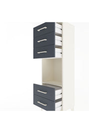 Arges Dolap Tek Raflı 5 Çekmeceli 44x30x134 - S16M079V2A