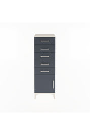 Arges Dolap 5 Çekmeceli Tek Kapaklı 44x30x134 - S16M080V2A