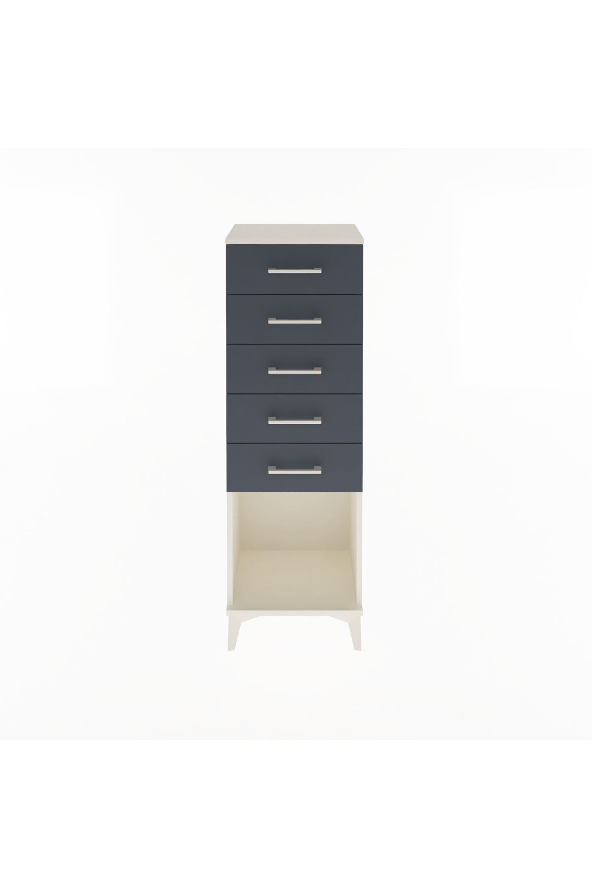 Arges Dolap 5 Çekmeceli 44x30x134 - S16M081V2A
