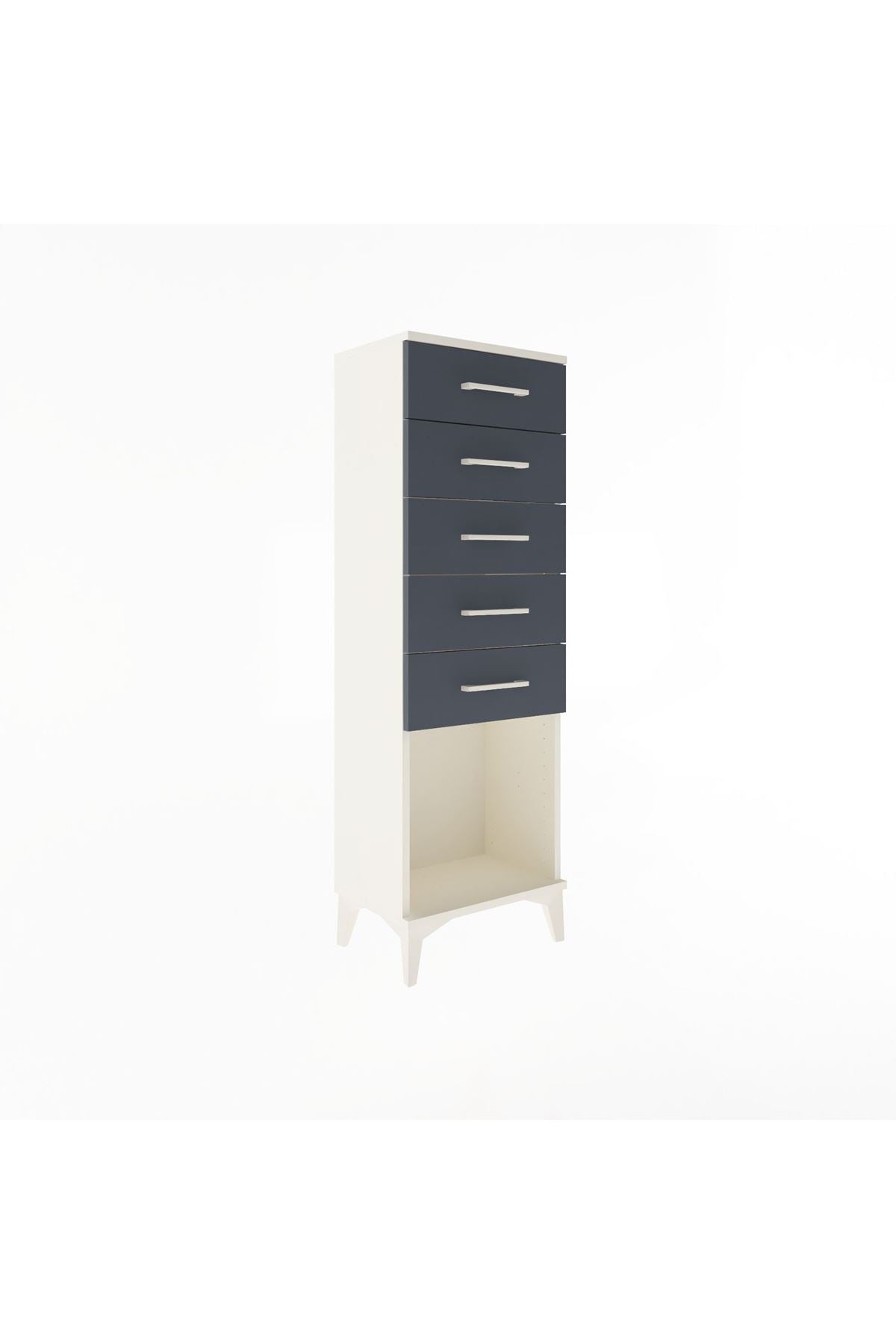 Arges Dolap 5 Çekmeceli 44x30x134 - S16M081V2A
