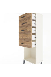 Arges Dolap 5 Çekmeceli 44x30x134 - S16M081V3A