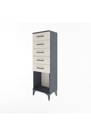 Arges Dolap 5 Çekmeceli 44x30x134 - S16M081V4A