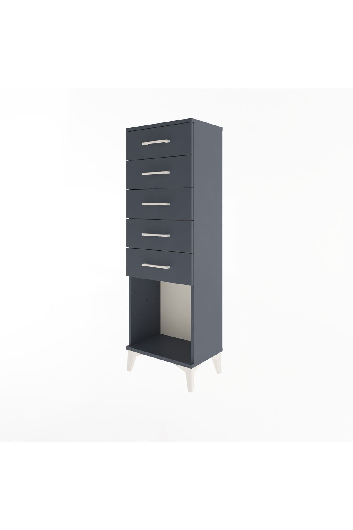 Arges Dolap 5 Çekmeceli 44x30x134 - S16M081V5A
