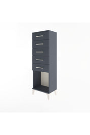 Arges Dolap 5 Çekmeceli 44x30x134 - S16M081V5A
