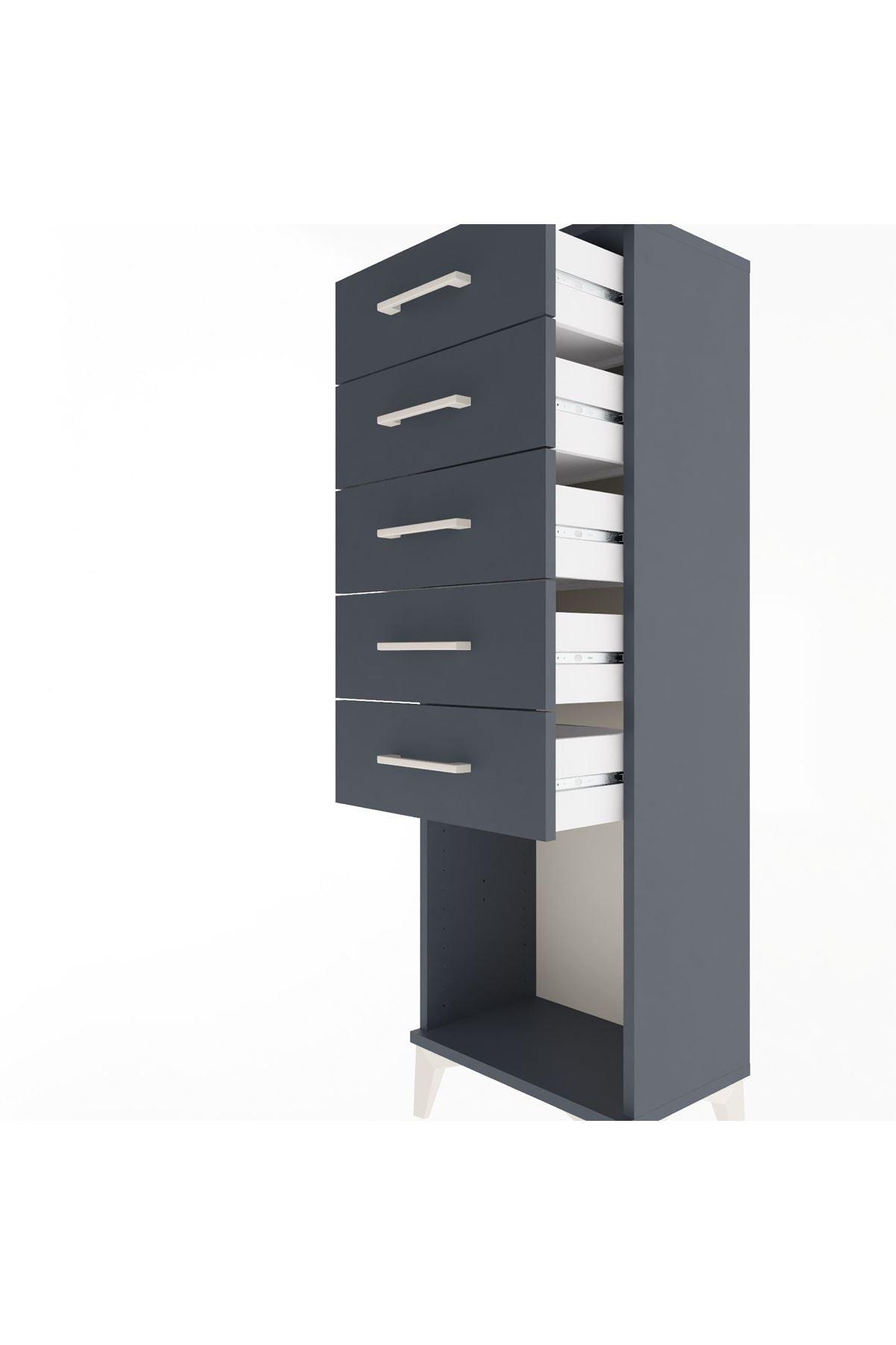 Arges Dolap 5 Çekmeceli 44x30x134 - S16M081V5A